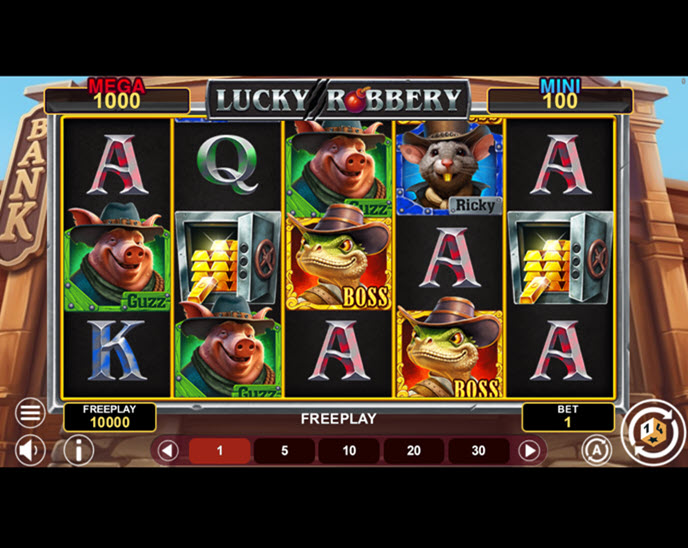 lucky robbery