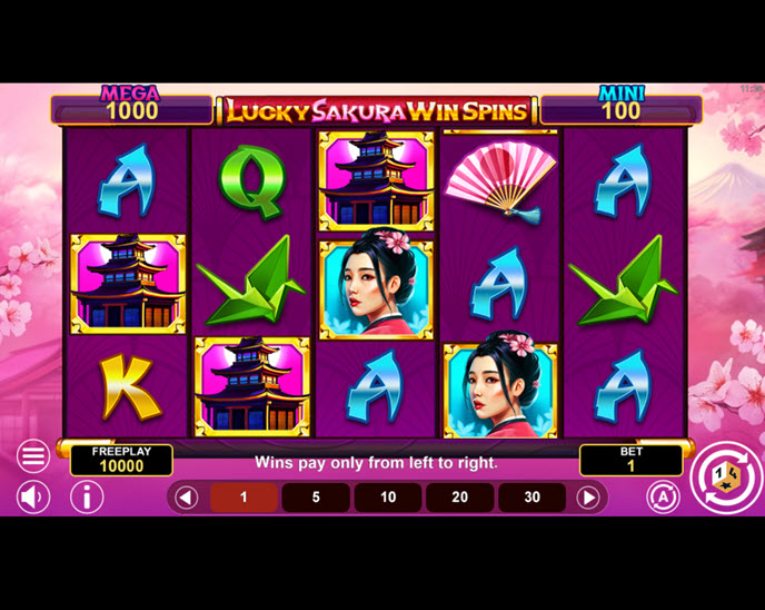 lucky sakura win spins