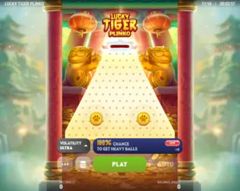 Lucky Tiger Plinko