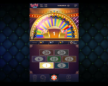 lucky wheel (funky games)