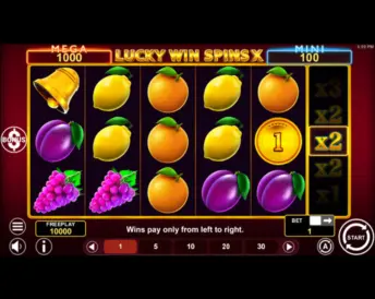 Lucky Win Spins X