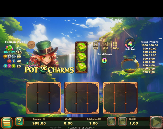 lucky's pot of charms