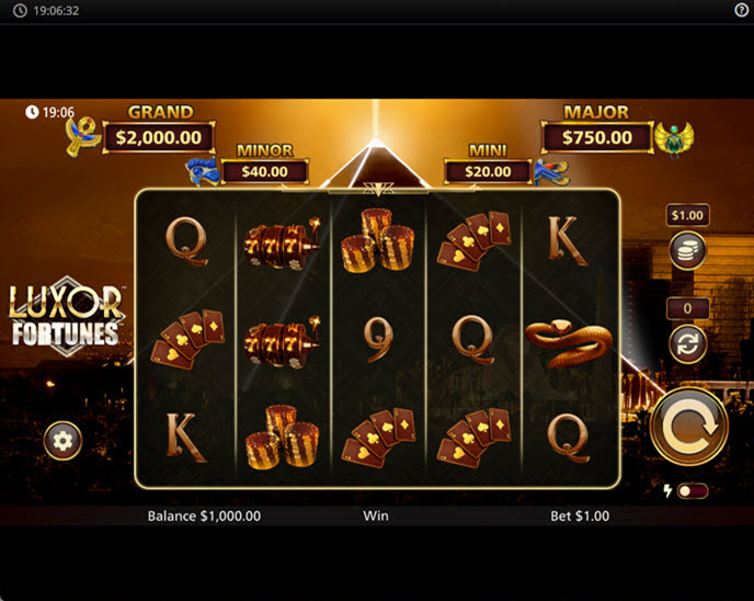 luxor fortunes