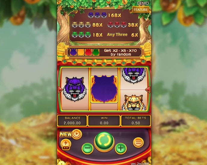 luxury golden panther