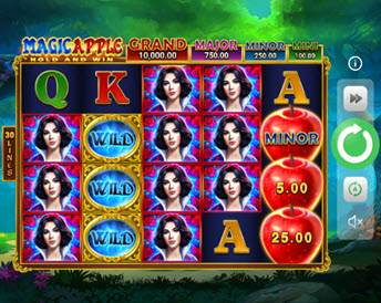 magic apple hold and win