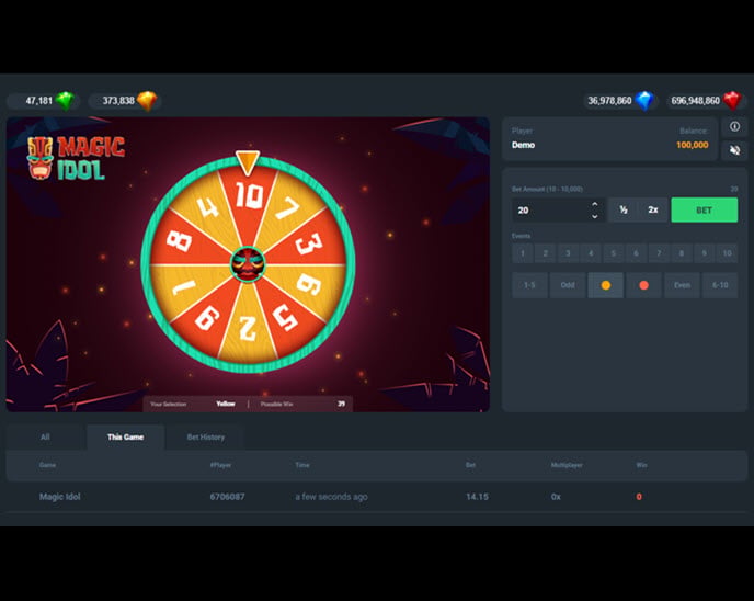 magic idol (popok gaming)
