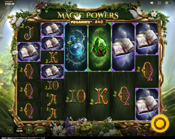 magic powers megaways