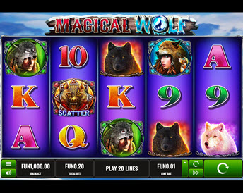 magical wolf