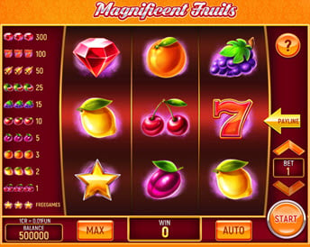 Magnificent Fruits (3×3)