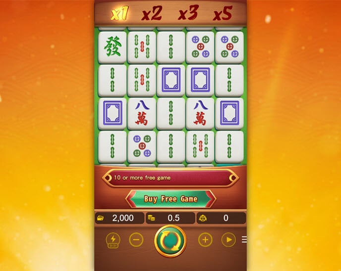 mahjong self-drawn win