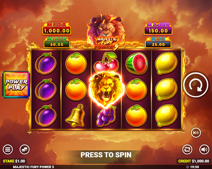 majestic fury power 5