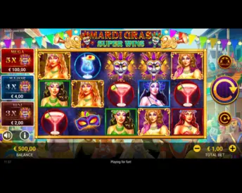 Mardi Gras Super Wins