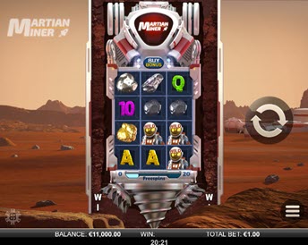 martian miner infinity reels