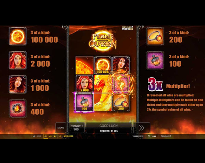 match more: flame queen