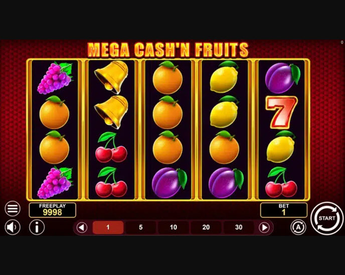 mega cash'n fruits