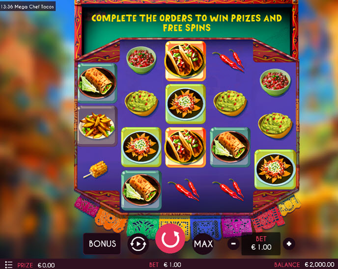 mega chef tacos