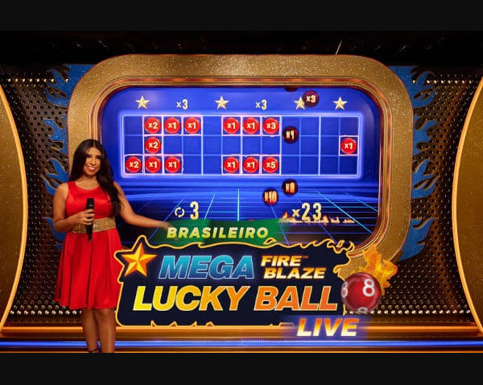 mega fire blaze lucky ball live