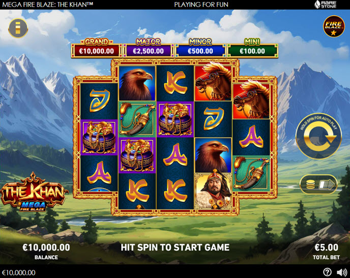 mega fire blaze: the khan