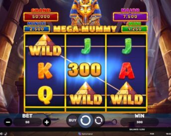Mega Mummy - Hold & Hit 3x3