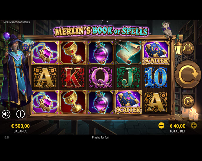 merlin’s book of spells