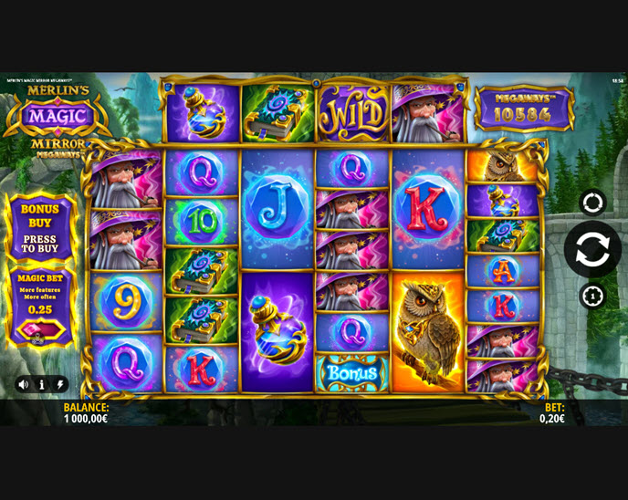 merlin’s magic mirror megaways
