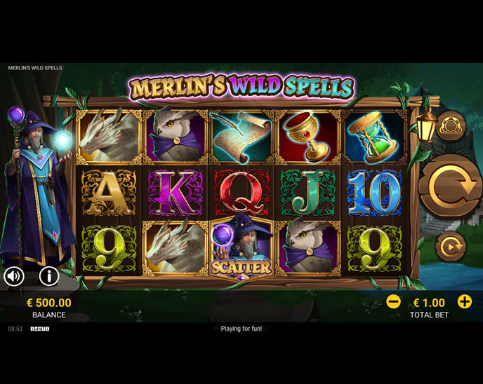 merlin’s wild spells