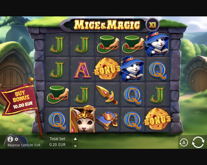 mice and magic wonder spin