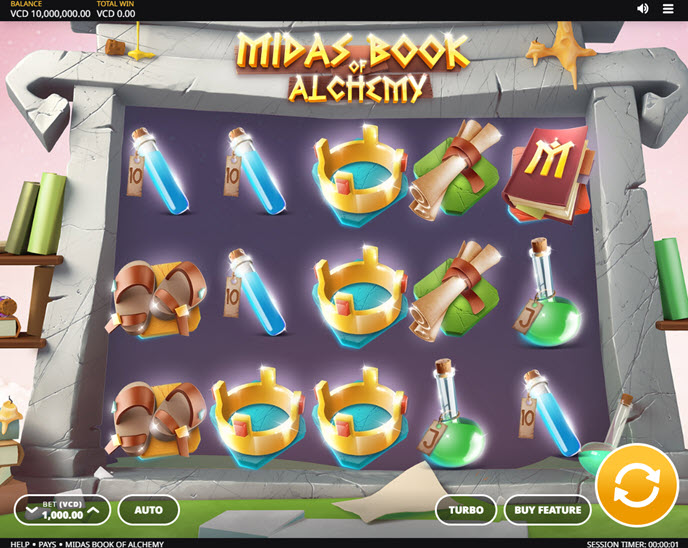 midas book of alchemy