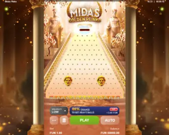 Midas Golden Plinko