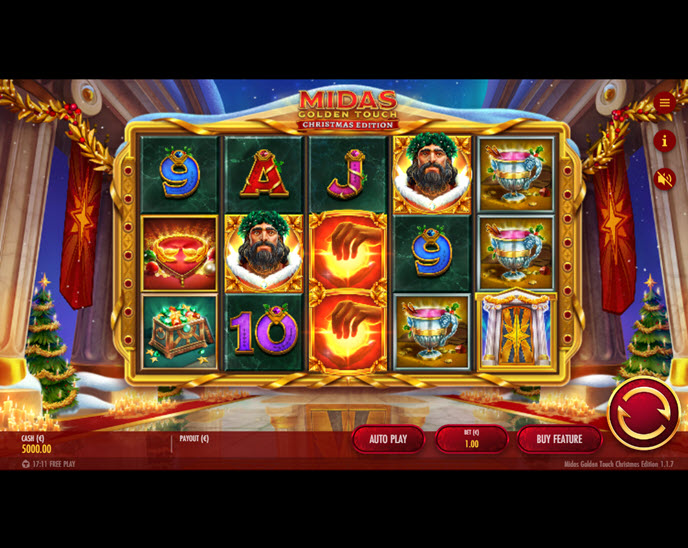 midas golden touch christmas edition