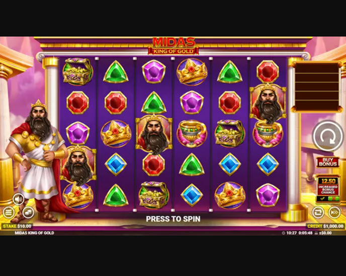 midas king of gold