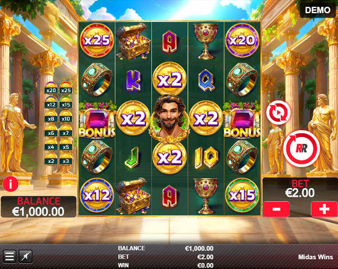 midas wins