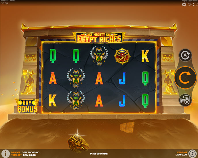 mighty egypt riches