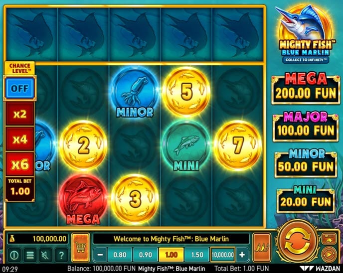 mighty fish: blue marlin