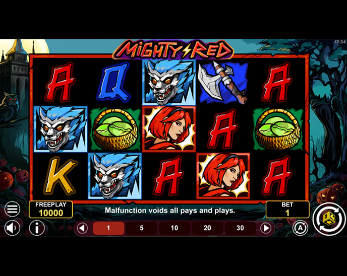 mighty red
