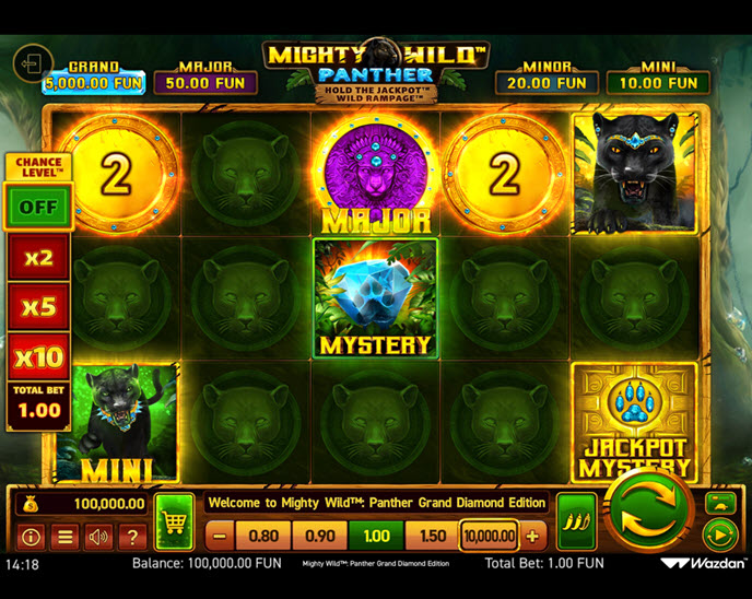 mighty wild: panther grand diamond edition