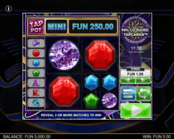 Millionaire Tapcards