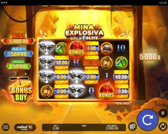 Mina Explosiva Gold Blitz