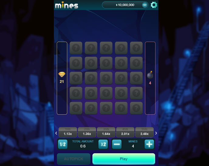 mines (funky games)