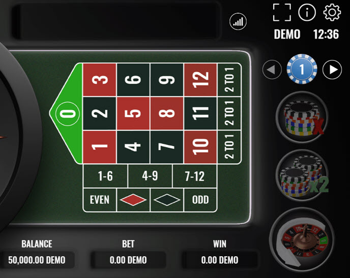 mini power roulette