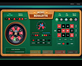 mini roulette (smartsoft gaming)