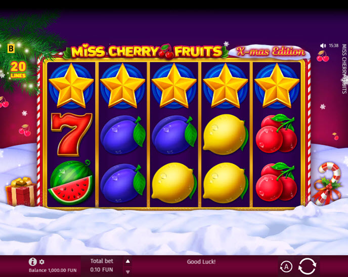 miss cherry fruits x-mas