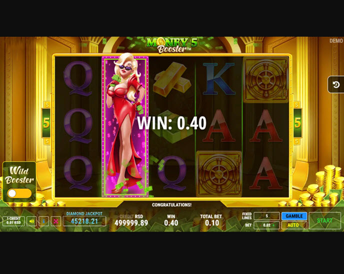 money 5 booster