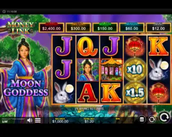 Money Link Moon Goddess