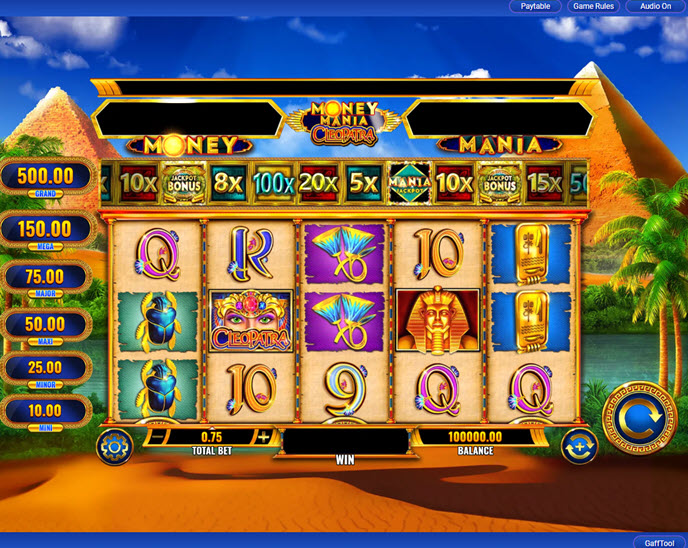 money mania cleopatra