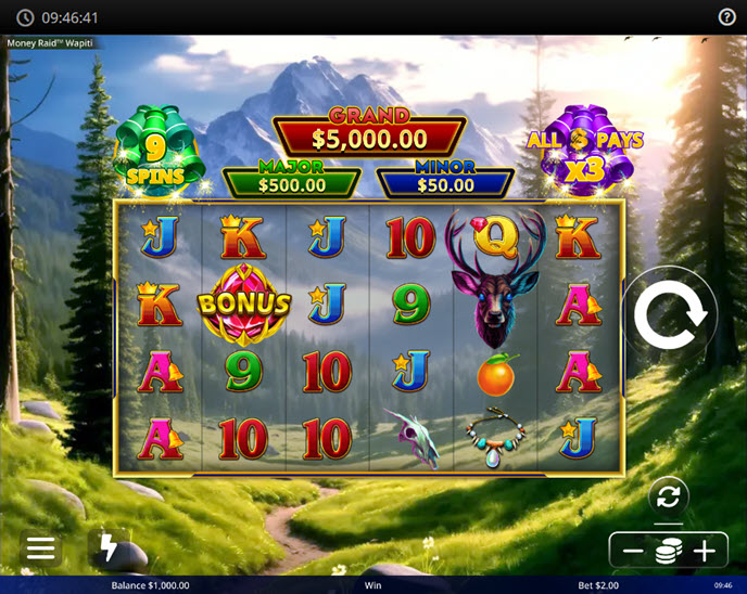 money raid wapiti