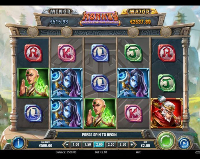 monkey: battle for the scrolls