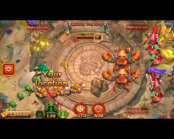 monkey king fishing