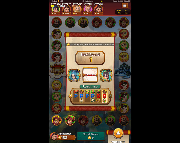 monkey king roulette