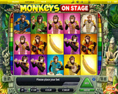 monkeys on stage